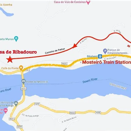 Séjour chez l'habitant Casa De Ribadouro *